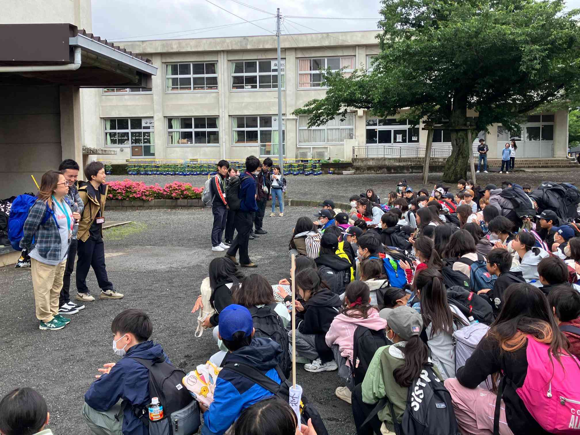 到着