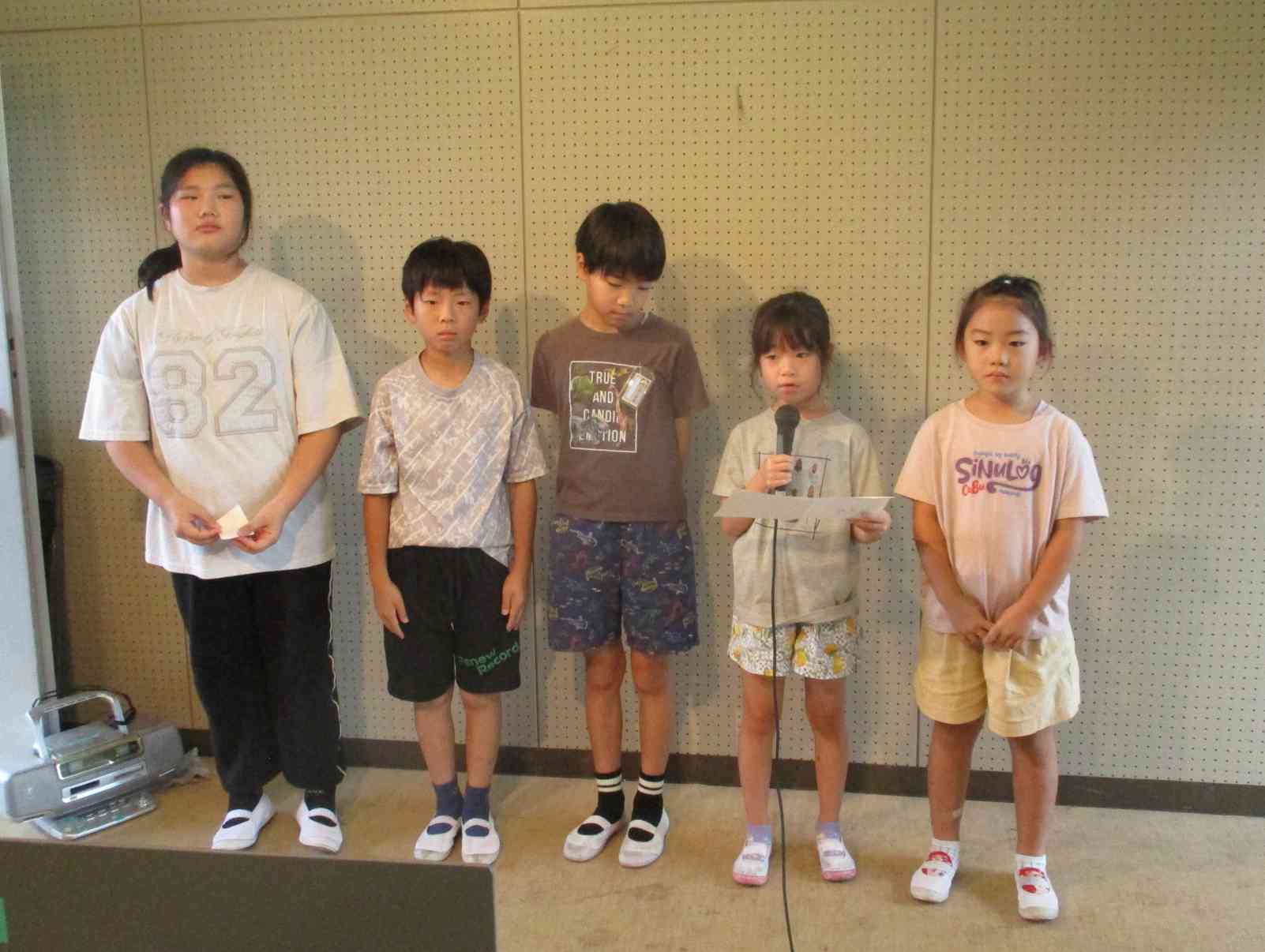 壮行会④