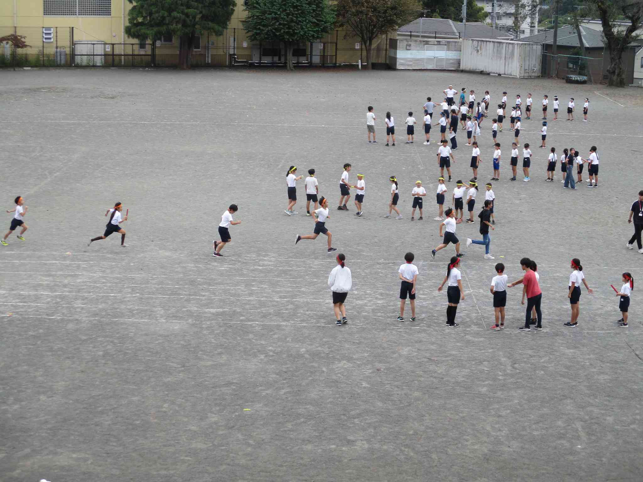 リレー練習②